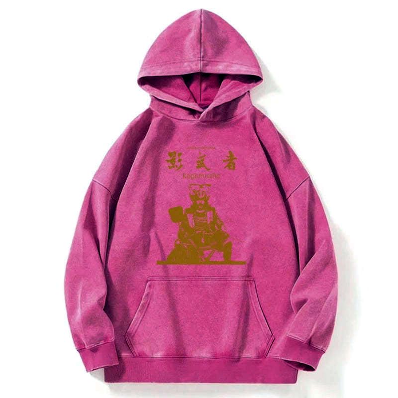 washed samurai hoodie with free shipping