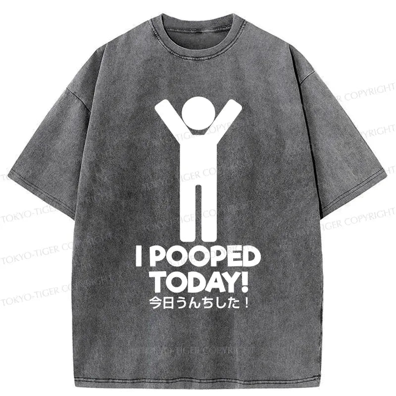 Vintage Japanese Washed T-Shirt for Summer