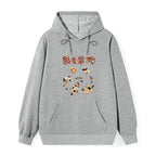 Drunken cats ukiyo-e hoodie free shipping