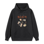 Drunken cats ukiyo-e hoodie free shipping