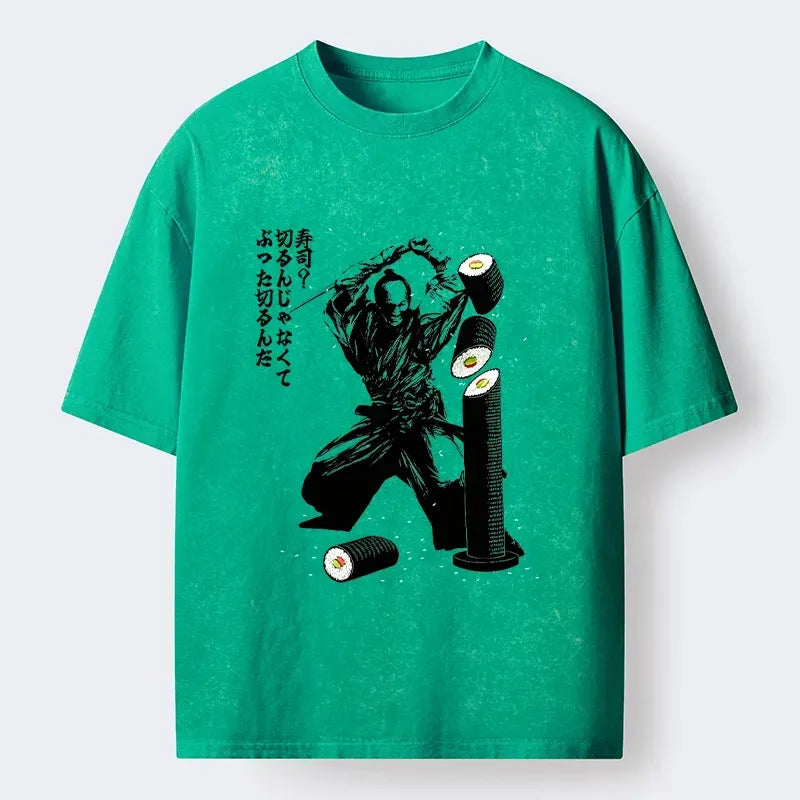 Japanese Samurai Sushi T-Shirt