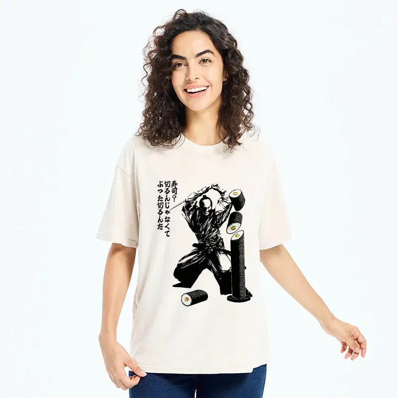 Japanese Samurai Sushi T-Shirt
