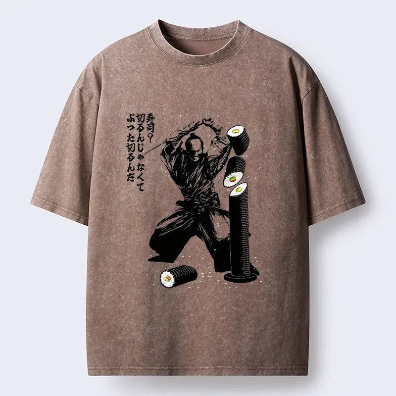 Japanese Samurai Sushi T-Shirt