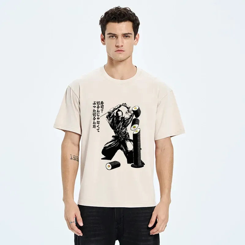 Japanese Samurai Sushi T-Shirt