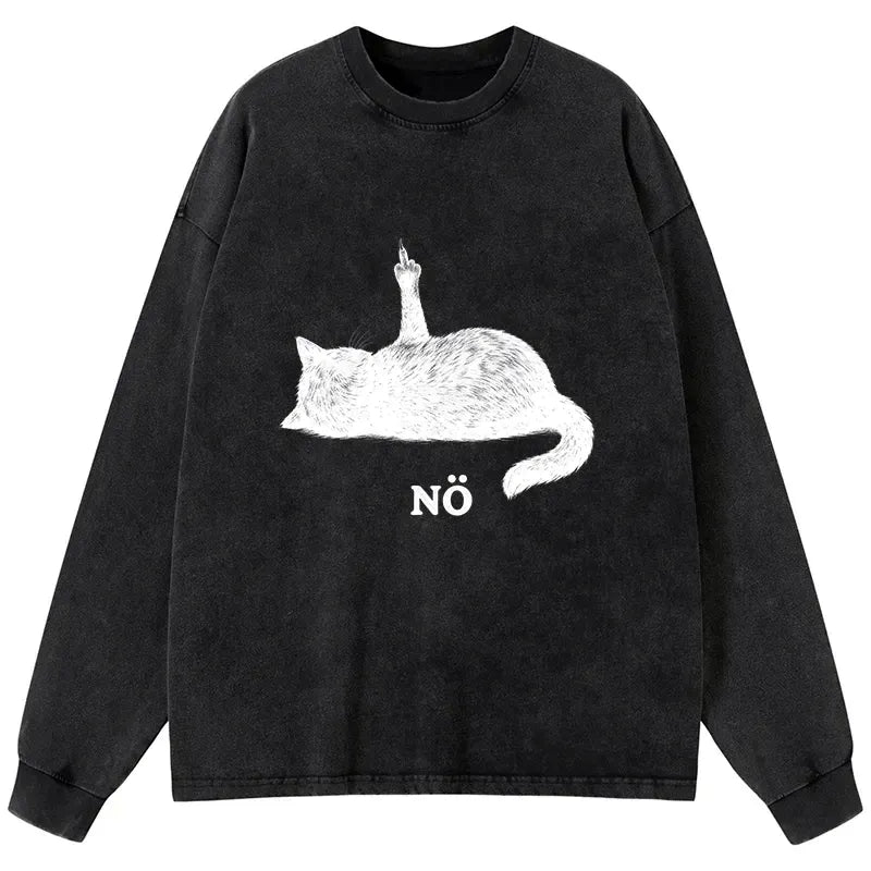 Vintage Kyoto Cat T-Shirt Free Shipping