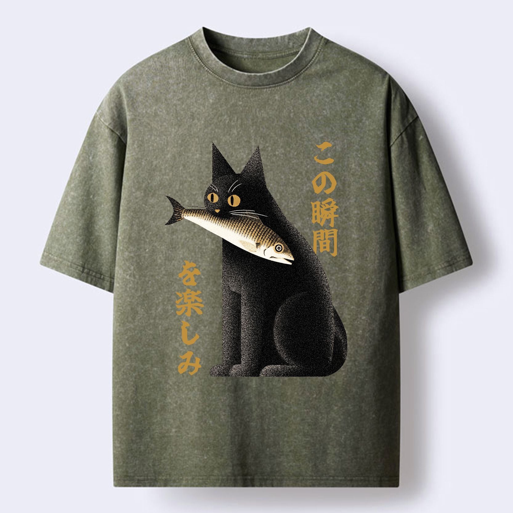 Washed Vintage T-Shirt Free Shipping