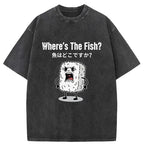 Kyoto-Lion Rice Balls Unisex Tee for Beach