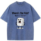 Kyoto-Lion Rice Balls Unisex Tee for Beach