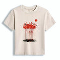 Vintage flamingo design t-shirt