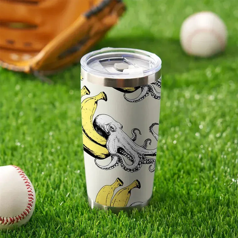 Kyoto-Lion Octopus Disguised As A Banana 20oz Tumbler