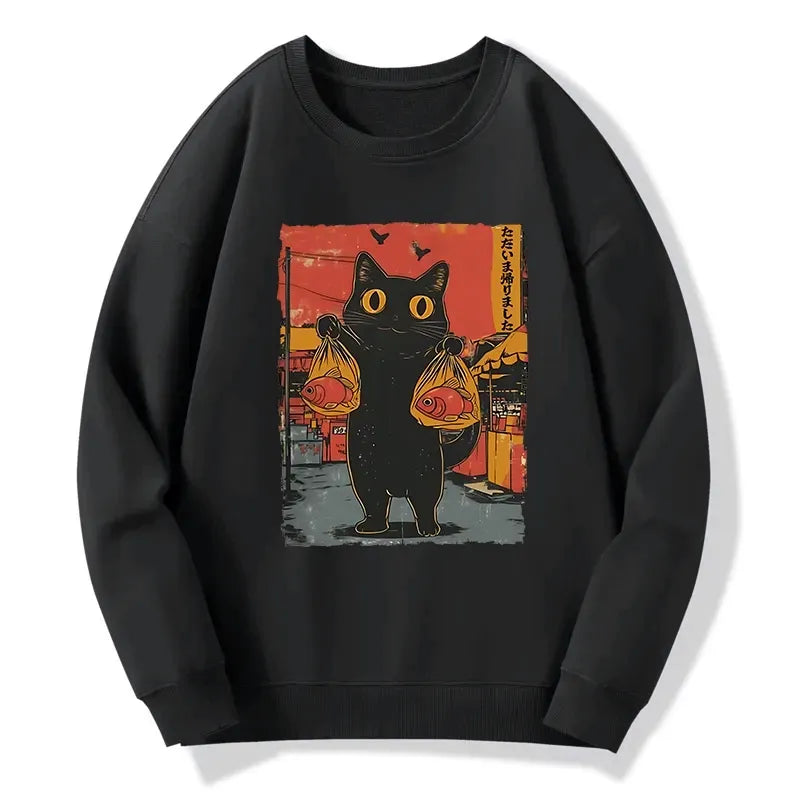 Classic Japanese Sweatshirt Free Shipping Deal