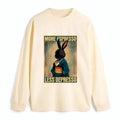 Kyoto-Lion More Espresso Less Depresso Rabbit Classic Long Sleeve T-Shirt