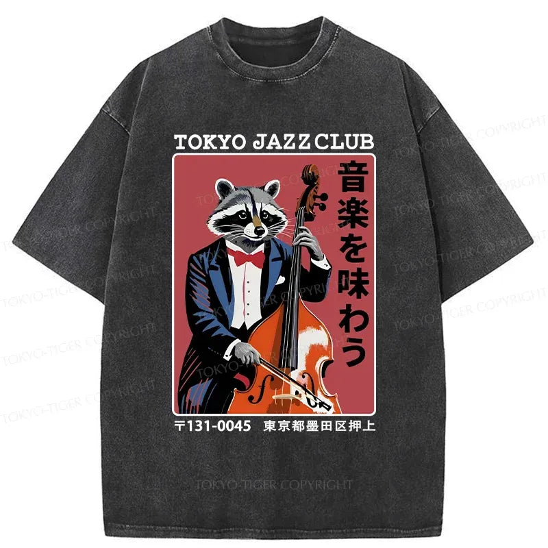 Funny Washed T-Shirt for Streetwear