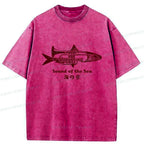 Kyoto-Lion Sound Of The Sea Washed T-Shirt