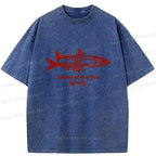Kyoto-Lion Sound Of The Sea Washed T-Shirt