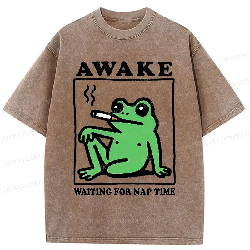 Funny Frog Ukiyo-e T-Shirt for Anime Convention