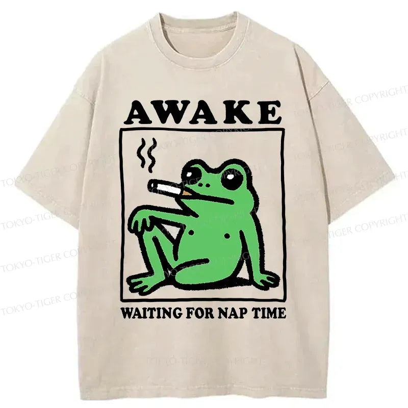 Funny Frog Ukiyo-e T-Shirt for Anime Convention