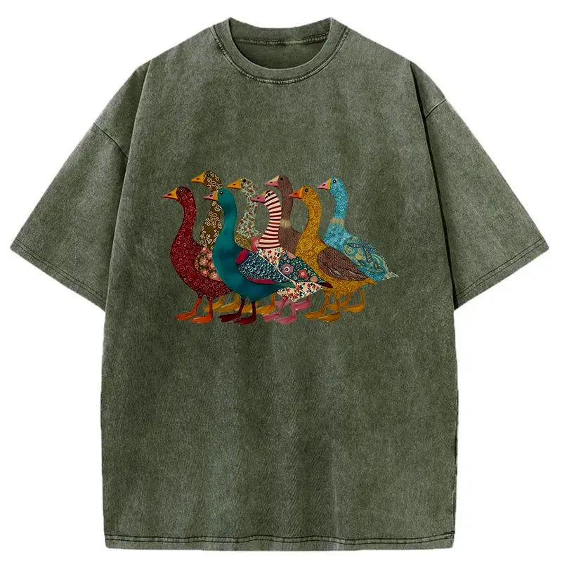 best seller cotton duck t-shirt with vintage style