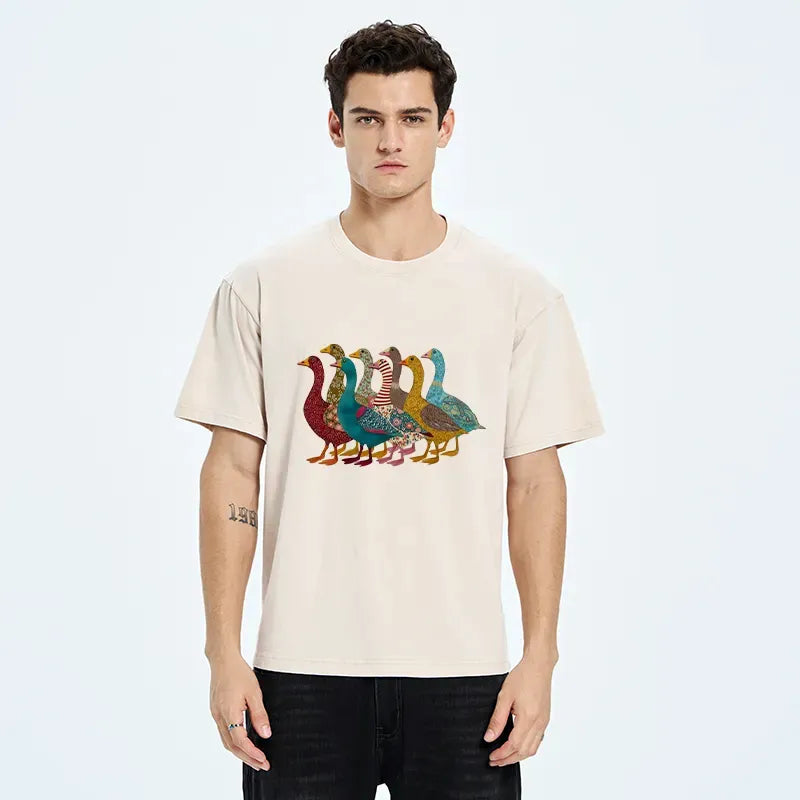 best seller cotton duck t-shirt with vintage style