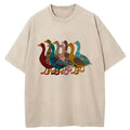 Kyoto-Lion All Kinds Of Ducks Washed T-Shirt