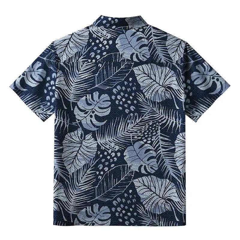Dark Leaf Hawaiian Shirt Summer Trendy