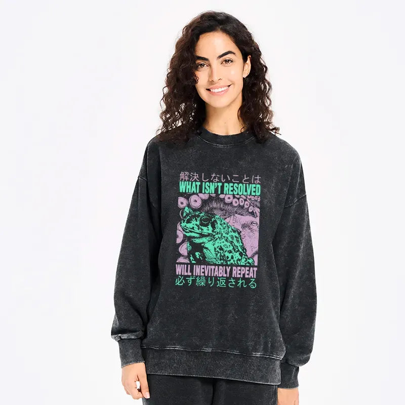 comfortable unisex sweatshirt japanese style