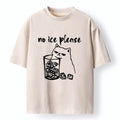 ice washed retro t-shirt with free shipping