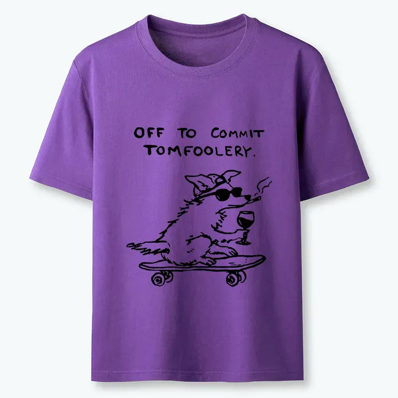 Kyoto-Lion Wine & Mischief Classic T-Shirt
