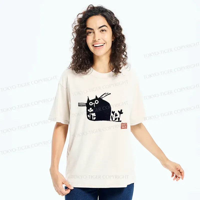 Japanese Cat T-Shirt Best Seller