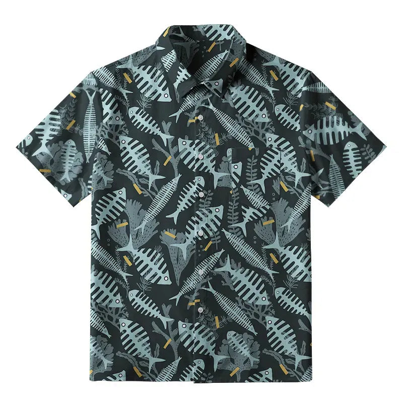 Japanese Vintage Button-up Shirt Free Shipping
