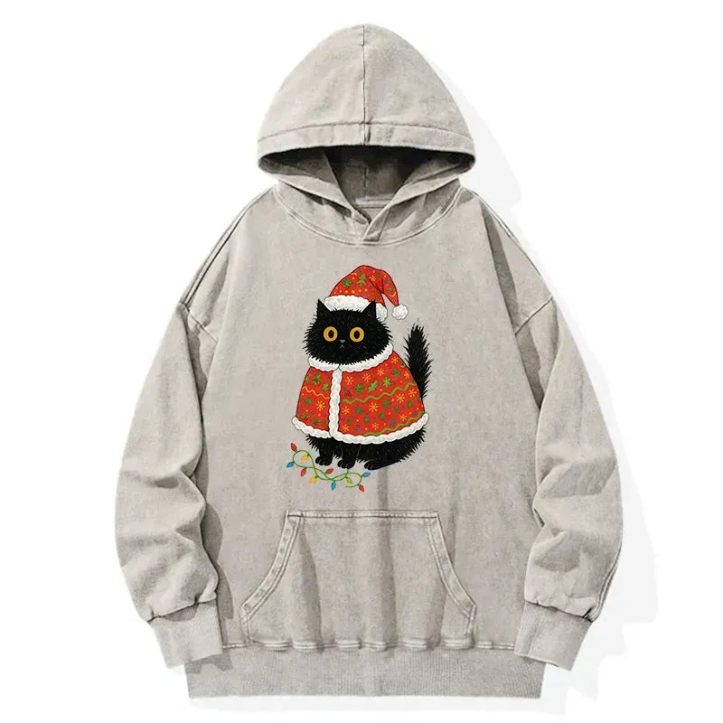 Vintage Kyoto Cat Hoodie on Sale