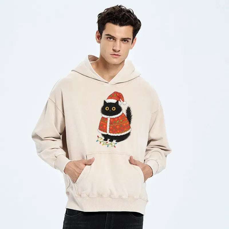 Vintage Kyoto Cat Hoodie on Sale