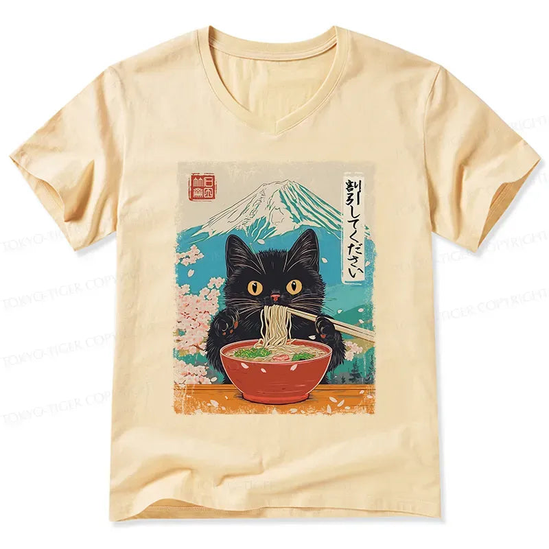 Kyoto lion classic v-neck tee on sale