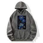Kyoto-Lion The Sea Of Flowers In The Darkness Washed Hoodie