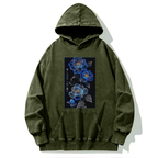 Kyoto-Lion The Sea Of Flowers In The Darkness Washed Hoodie