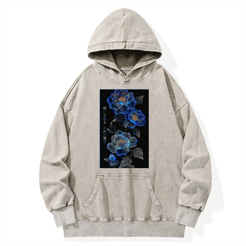Unisex hoodie with Mount Fuji gift idea