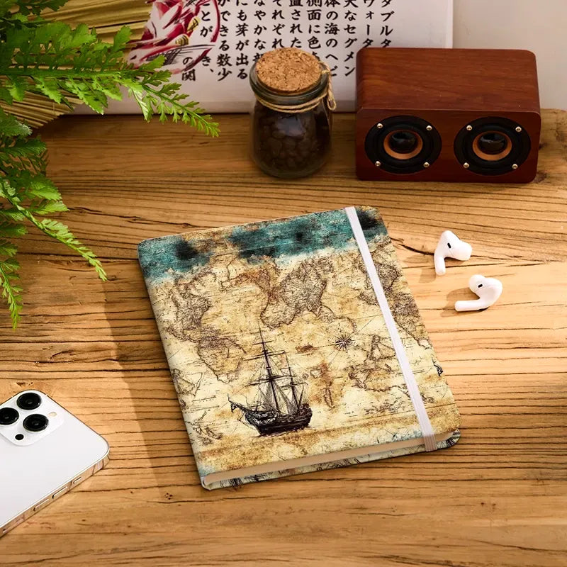 Vintage Nautical Chart Journal for Travel