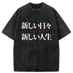 Kyoto lion motivational tee streetwear style