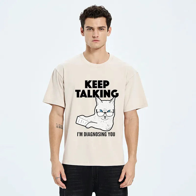 Japanese Washed T-Shirt for Daily Wear