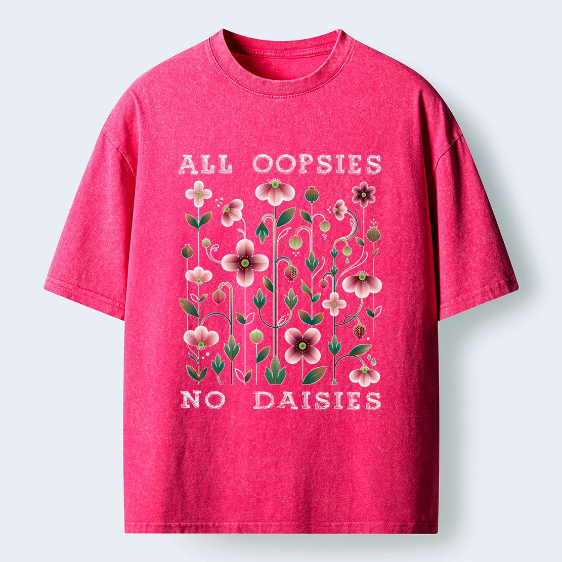 Japanese Retro Flower T-Shirt