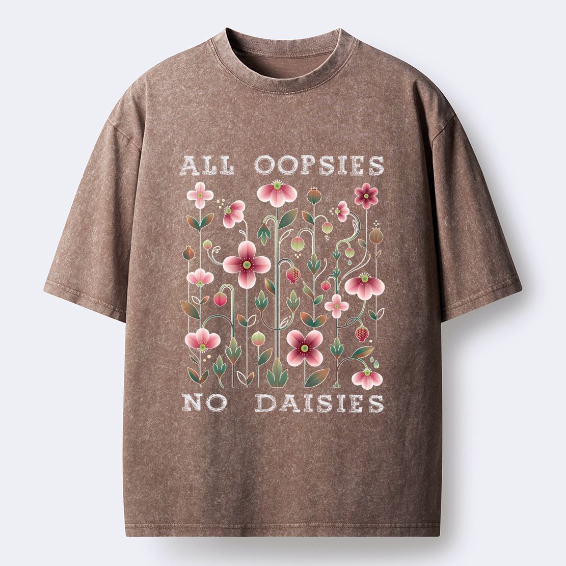 Japanese Retro Flower T-Shirt