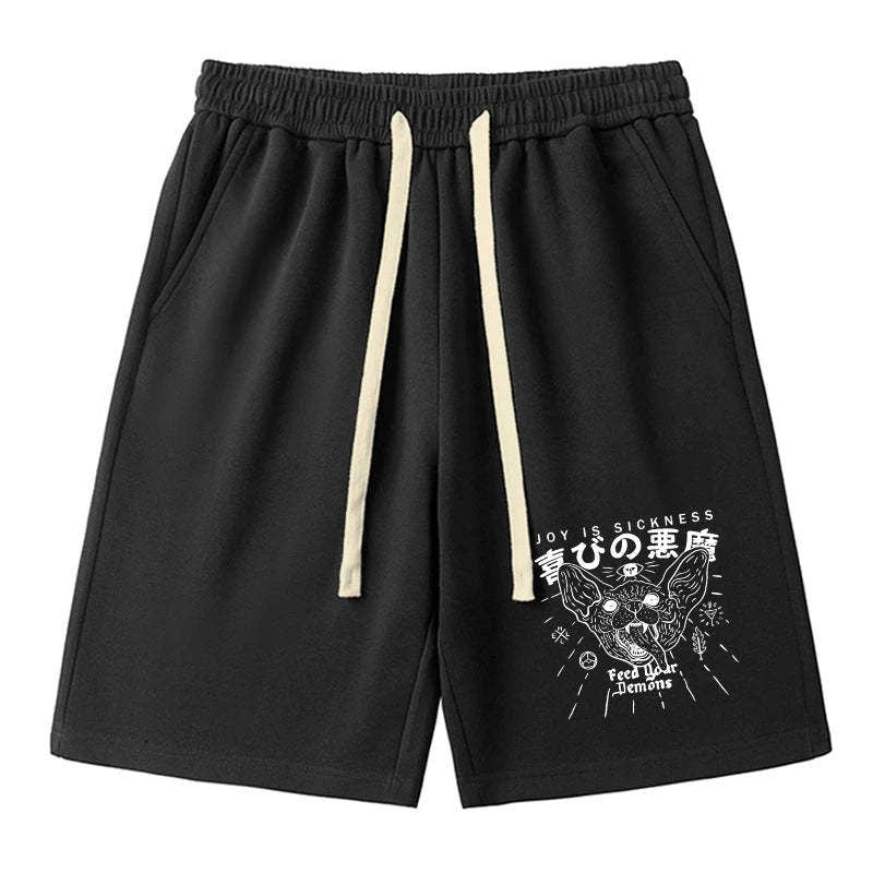 japanese vintage unisex shorts for daily wear