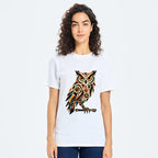 Kyoto-Lion Mechanic Gear Art Owl Classic T-Shirt