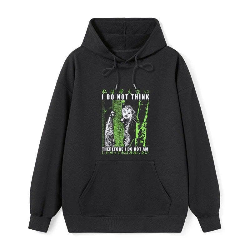 kyoto lion funny possum hoodie for men