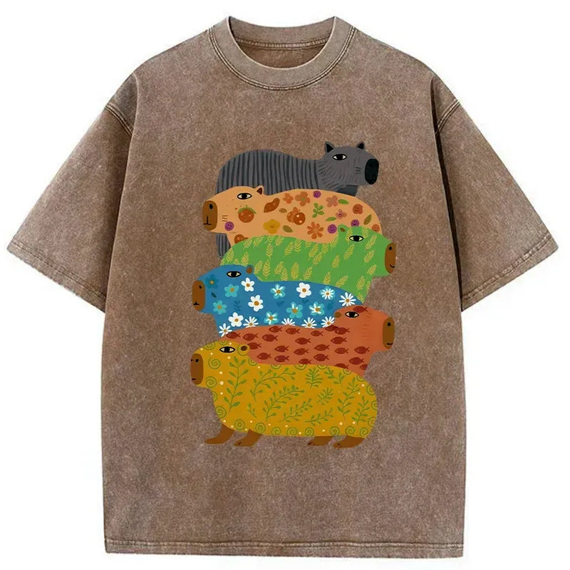 Japanese Vintage Capybara Tee Best Seller