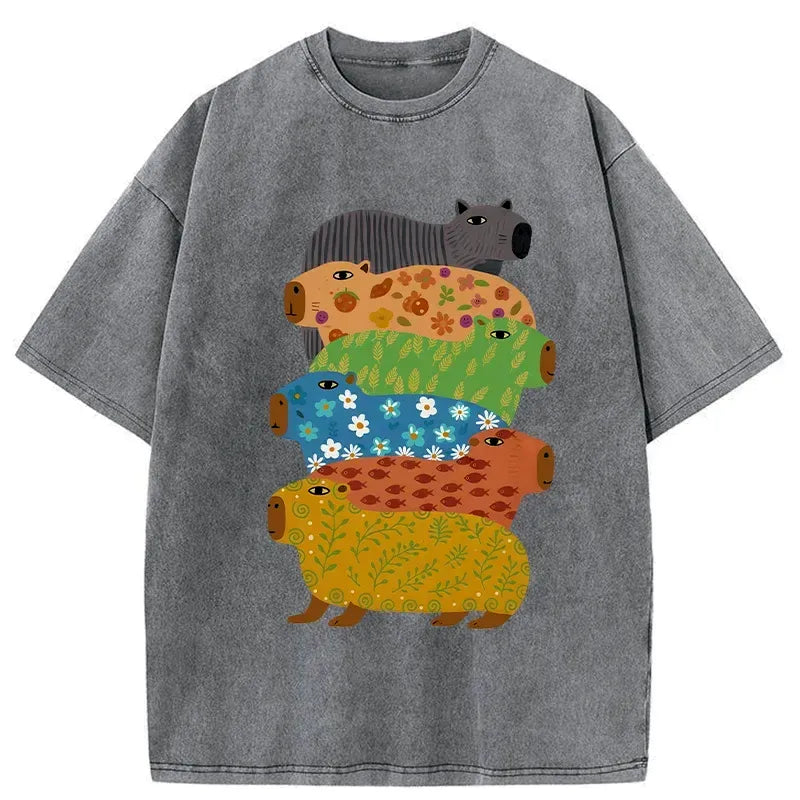 Japanese Vintage Capybara Tee Best Seller