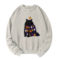 Japanese Cat Washed Sweatshirt