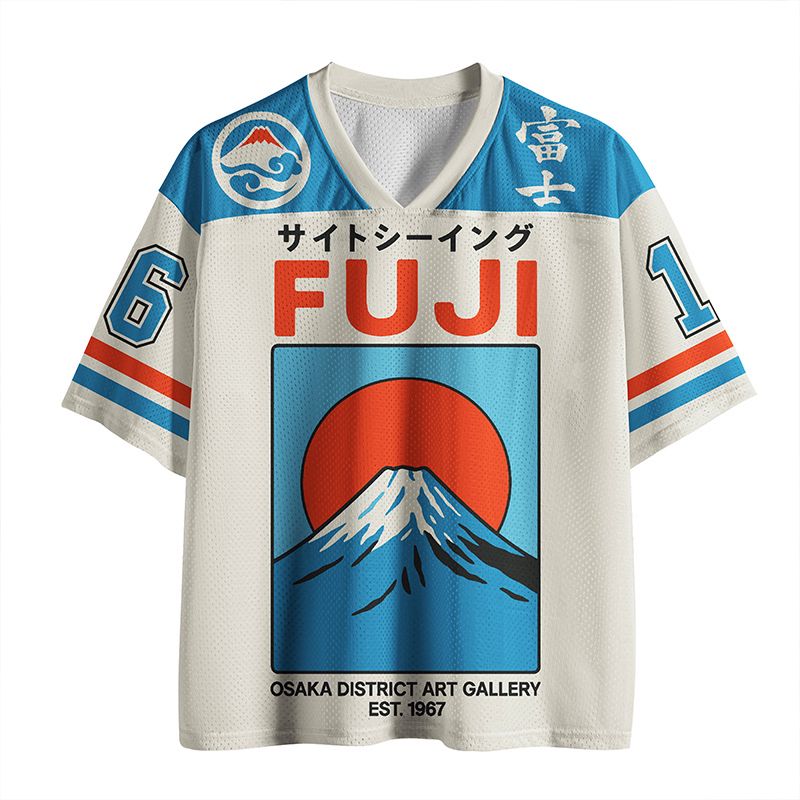 Kyoto-Lion Mount Fuji Mesh Jersey