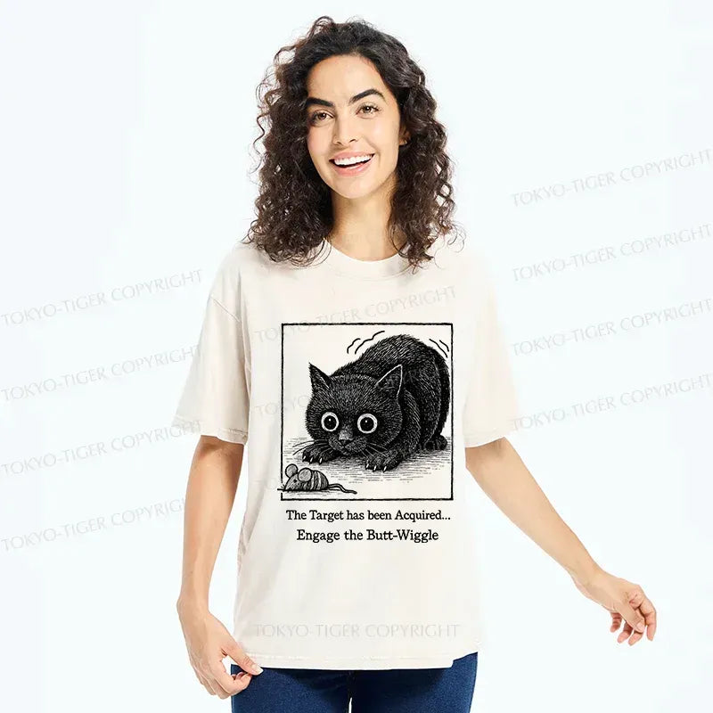 Unisex Cat T-Shirt for Daily Wear