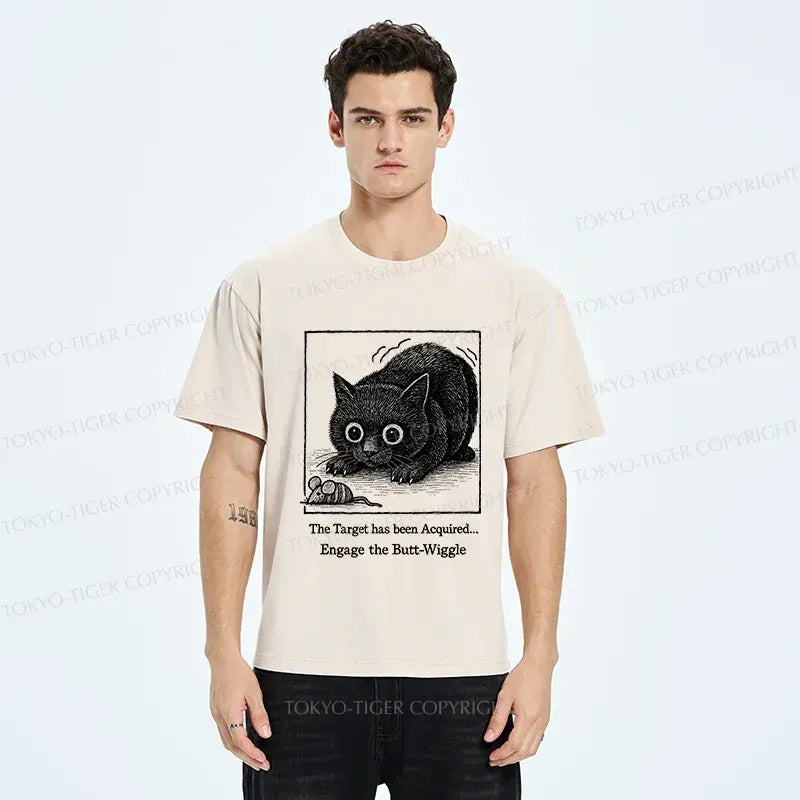 Unisex Cat T-Shirt for Daily Wear